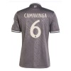 Officiële Voetbalshirt Real Madrid Camavinga 6 Derde 2024-25 - Heren